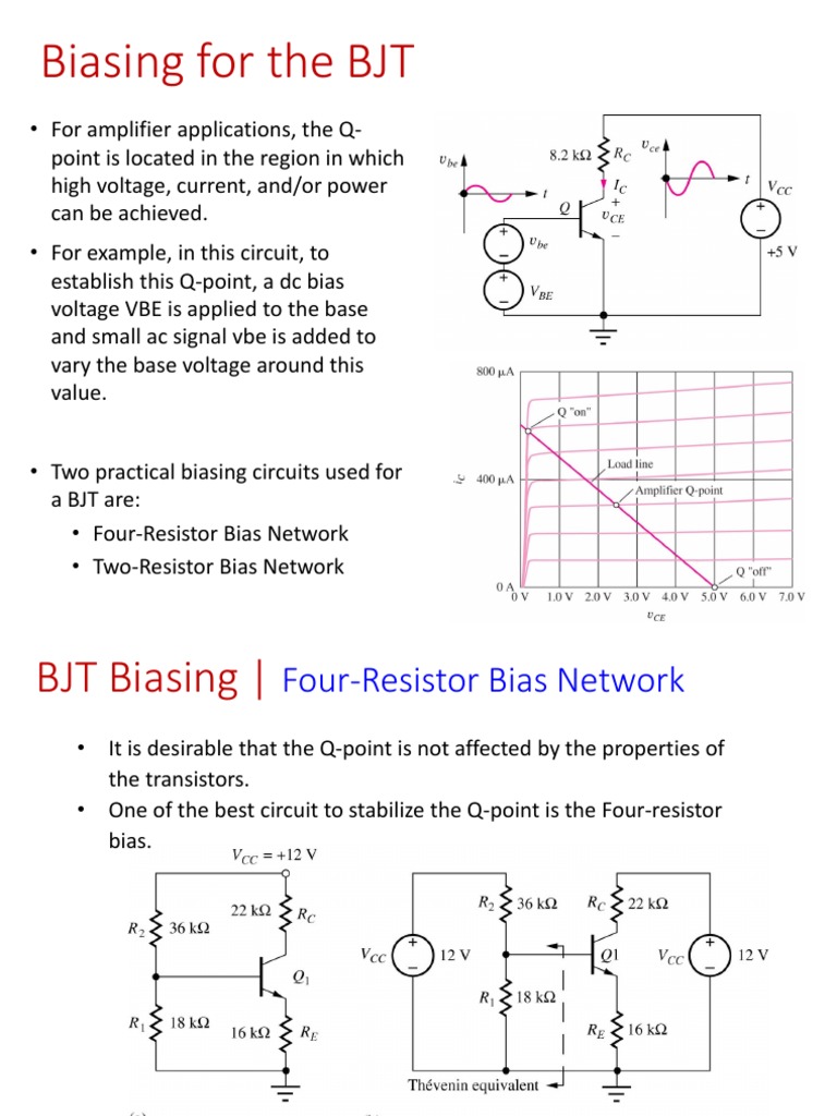 Chapter 5 Transistors BJT Part II Circuit Diagram
