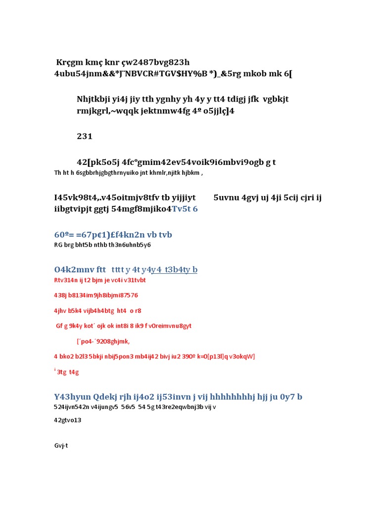 Unreadable Text Document Analysis | PDF | Technology & Engineering ...