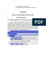 Macroeconomie - Cap 6 - Piata Monetara Si Inflatia