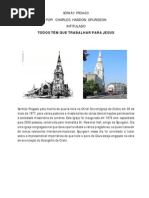 Sermão C.H.Spurgeo Todos têm q trabalhar pra Jesus