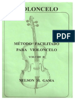 VIOLONCELO - MÉTODO - Nelson Gama - Volume 02