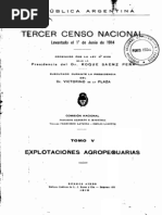 Censo de Argentina de 1895. Tomo 1. | PDF