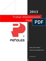 Analisis financiero Peñoles 2012