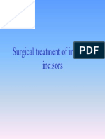 Surgical Treatment of Impacted Incisors