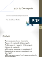 Evaluación Del Desempeño PDF