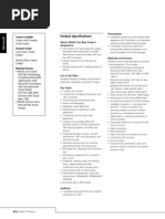 Mcad Boot Camp: Product Specifications