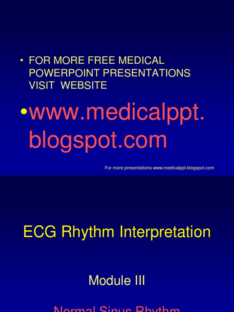 Ecg Module 3 | PDF | Wellness | Science & Mathematics