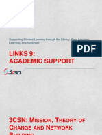 Links 9: Academic Support: Supporting Student Learning Through The Library, Peer Assisted Learning, and Noncredit