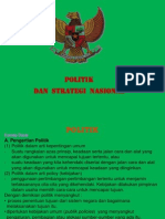 Politik Dan Strategi Nasional