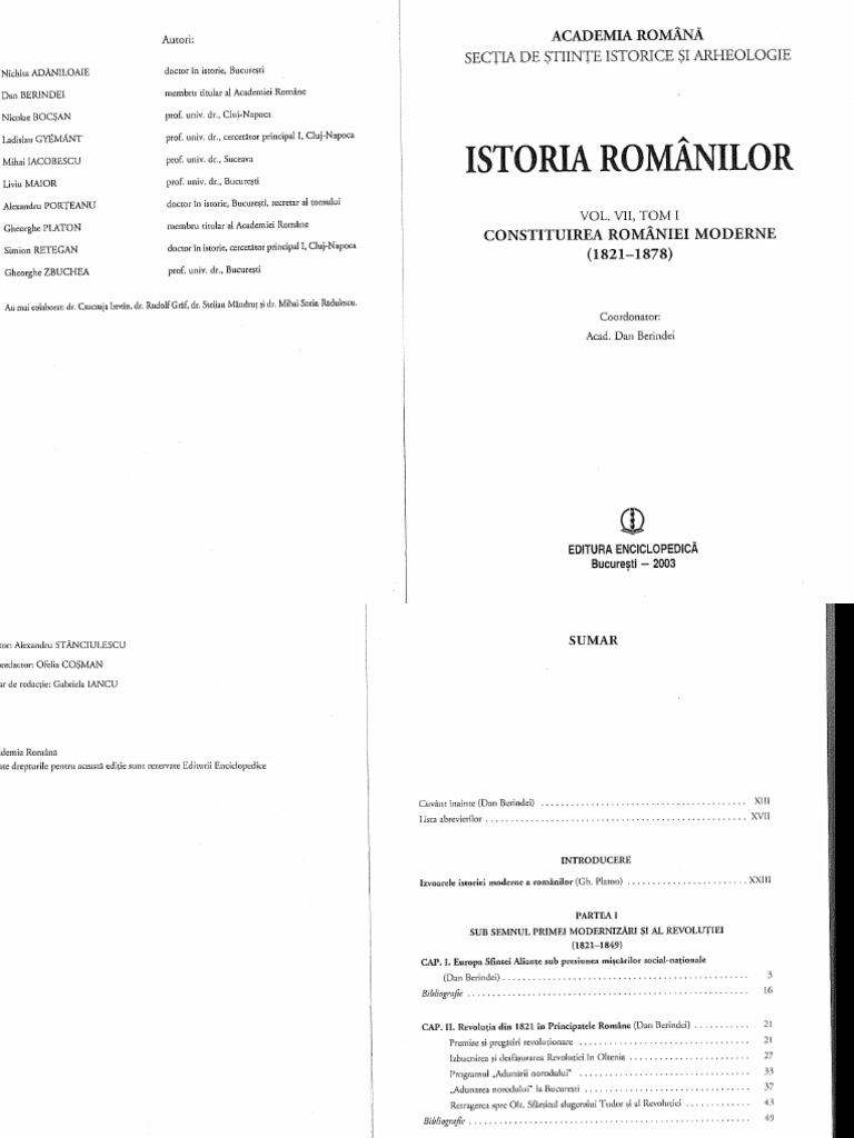 IstoriaRom Vol7.1 (2003)