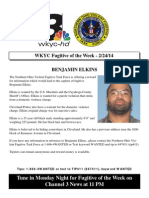Fugitive of The Week: Benjamin Elkins