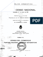 Censo de Argentina de 1914. Tomo 8.