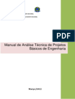 Análise técnica de projetos básicos de engenharia