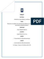 Cuadro Comparativo de Textos - Aritmetica