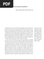 a gênese da ciência política brasileira