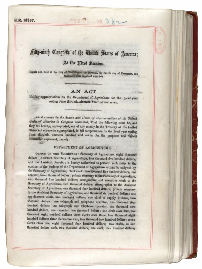 Meat Inspection Act | PDF