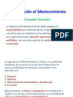 1-Introducción Al Mantenimiento