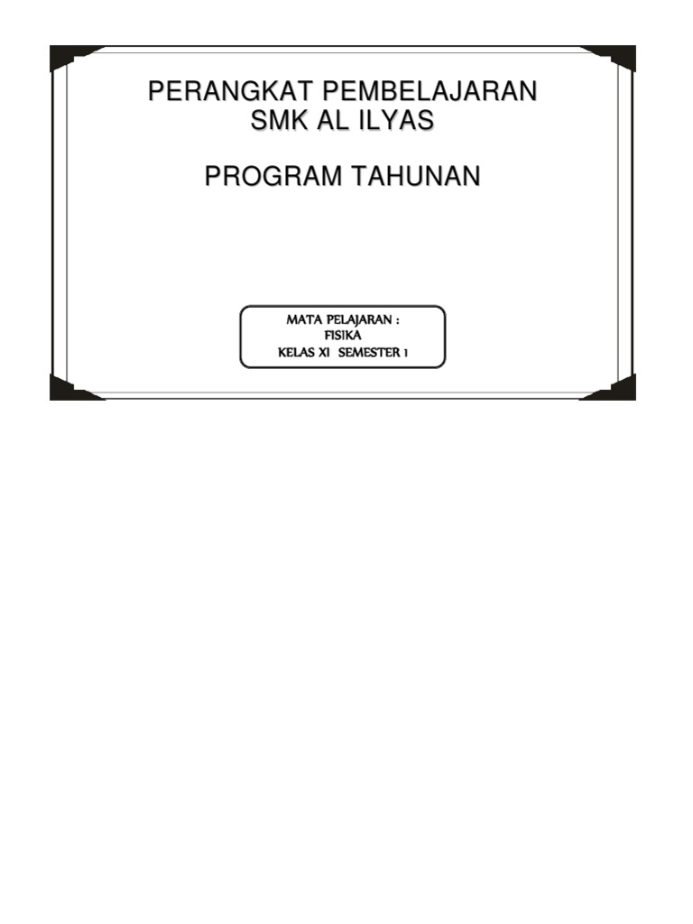 Program Tahunan Fisika Xi-xii 2013-2014