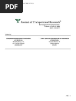 Journal of Transpersonal Research, 2009, Vol. 1 (1)