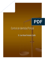170 - Control de Identidad Policial