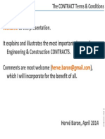 Contracts Terms and Conditions