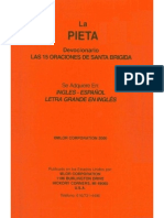 Devocionario Las 15 Oraciones de Santa Brigida en PDF