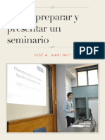 Como Preparar y Presentar Un Seminario