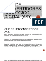 Tipo de convertidores analógico-digital