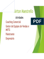 Airton Maestrello-Atividades e Palestras