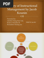 Download Theory of Instructional Management by Jacob Kounin by Aderlin Chung SN209085062 doc pdf