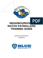 Neigbourhood Watch Patrollers Guide