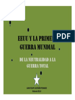 Unidad 8 EEUU y La Primera Guerra Mundial - Juan Felipe Castaño Peinado