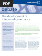 The Development of Integrated Governance (NHS)