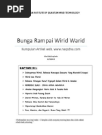 Download Bunga Rampai Wirid by Seto Wibowo SN209087968 doc pdf