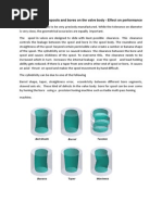 Geometry of Valve Spools and Bores On The Valve Body - Effect On Performance