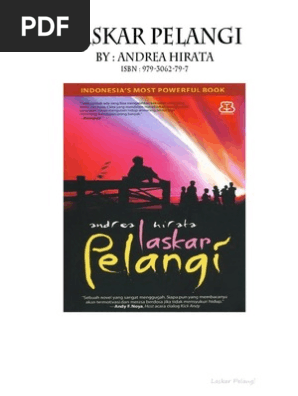 Novel Laskar Pelangi Full Bab 1 34 Only 1 6 Mb