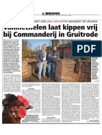 HBVL 25/02/'14 - Koen Vanmechelen Start Grootschalig Kunstproject Bij Commanderij Gruitrode