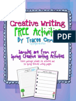 Spring Creative Writing Exercises