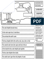 Water Cycle Diagram Cut and Paste Activity