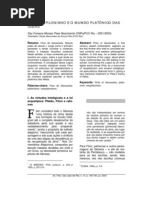 Dax F.M.P. Nascimento - O Logos Filoniano e o Mundo Platônico das Idéias