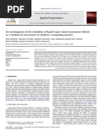 Download An Investigation of the Reliability of Rapid Upper Limb Assessment RULA by Invincy JY SN209108038 doc pdf