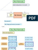 Two Port Networks - 2