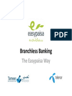 Branchless Bankingg: The Easypaisa Way