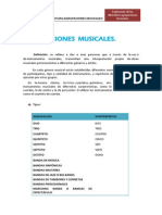 Agrupaciones Musicales, Practica Tres