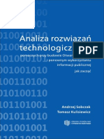 Wydanie II. Analiza rozwiązań technologicznych pomocnych przy budowie Otwartego Rządu i ponownym wykorzystaniu informacji publicznej - jak zacząć