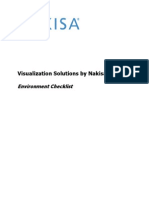 VSN41 Environment Checklist