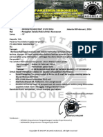 Surat Panggilan Tes PT Arutmin Indonesia.