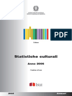 Statistiche Culturali