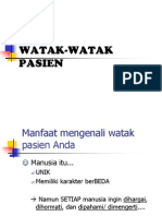 PU 1.1 - Watak Pasien