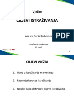 Ciljevi Istrazivanja